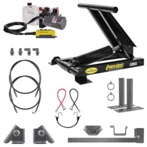 Dexter PH310 3 Ton Hydraulic Scissor Power Hoist Standard Kit for 8’–10’ Dump Beds