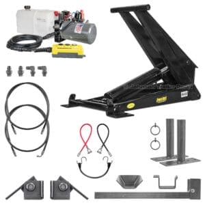 Dexter PH630 12 Ton Standard Dump Trailer Hydraulic Scissor Power Hoist Kit for 18’–24’ Dump Beds