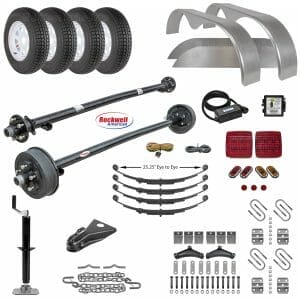 Tandem Axle Trailer Parts Kit