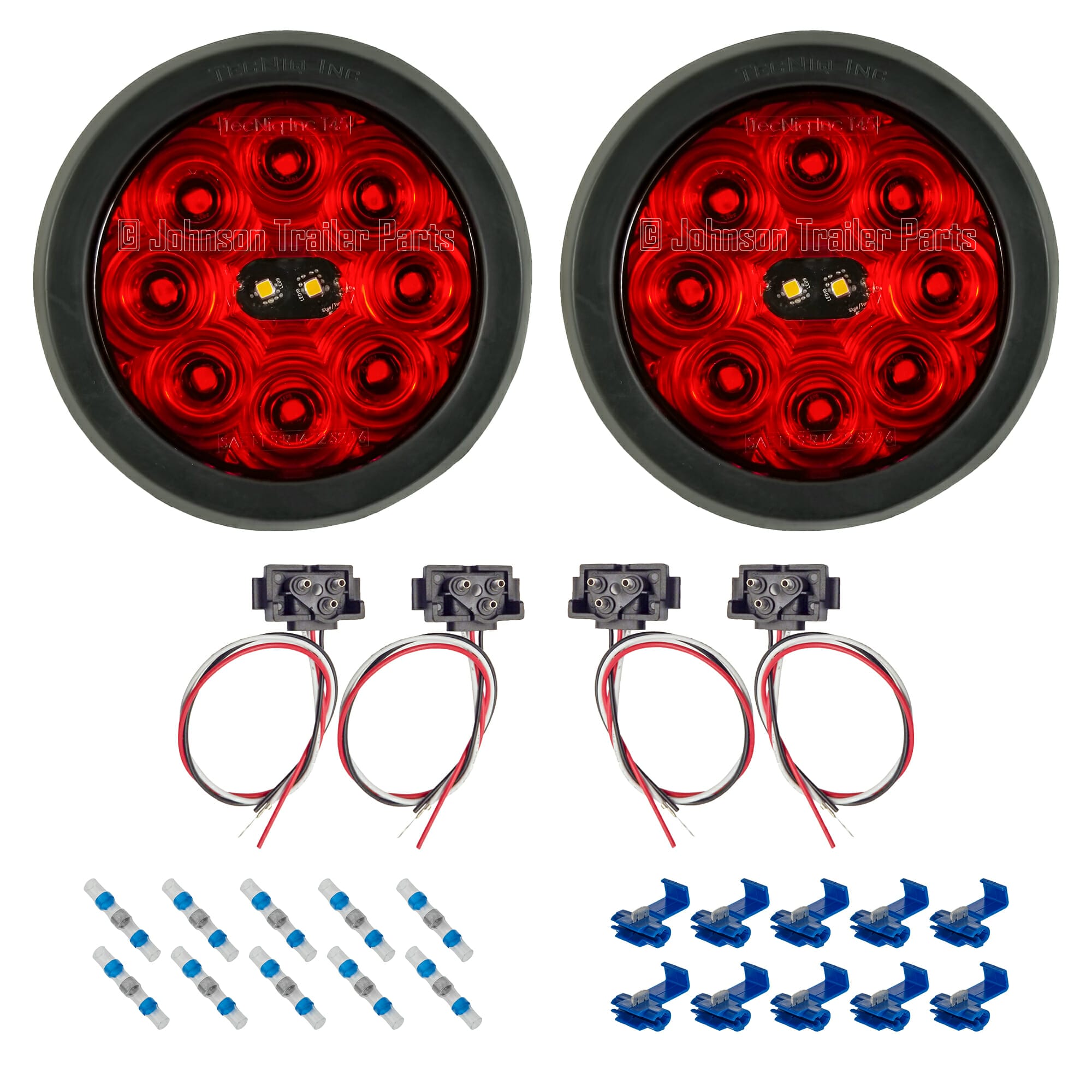 T45 | Hi Vis LED Tail Light Kit - 4\, image size:2000x2000