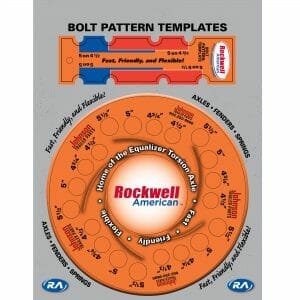 5 Lug Bolt Pattern Template