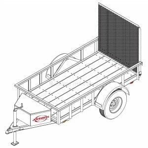 4' x 8' Utility Trailer Plans