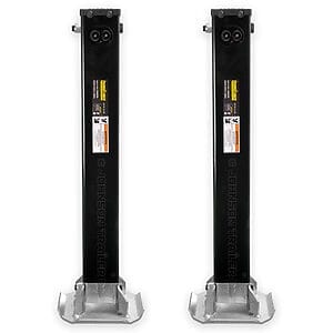 Dexter 24K Dual Power Jacks hydraulic trailer jacks for heavy-duty trailer applications