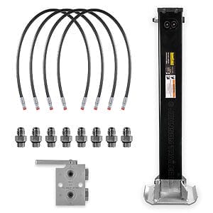 Dexter 12K Power Jack hydraulic trailer jack add-on kit with selector valve