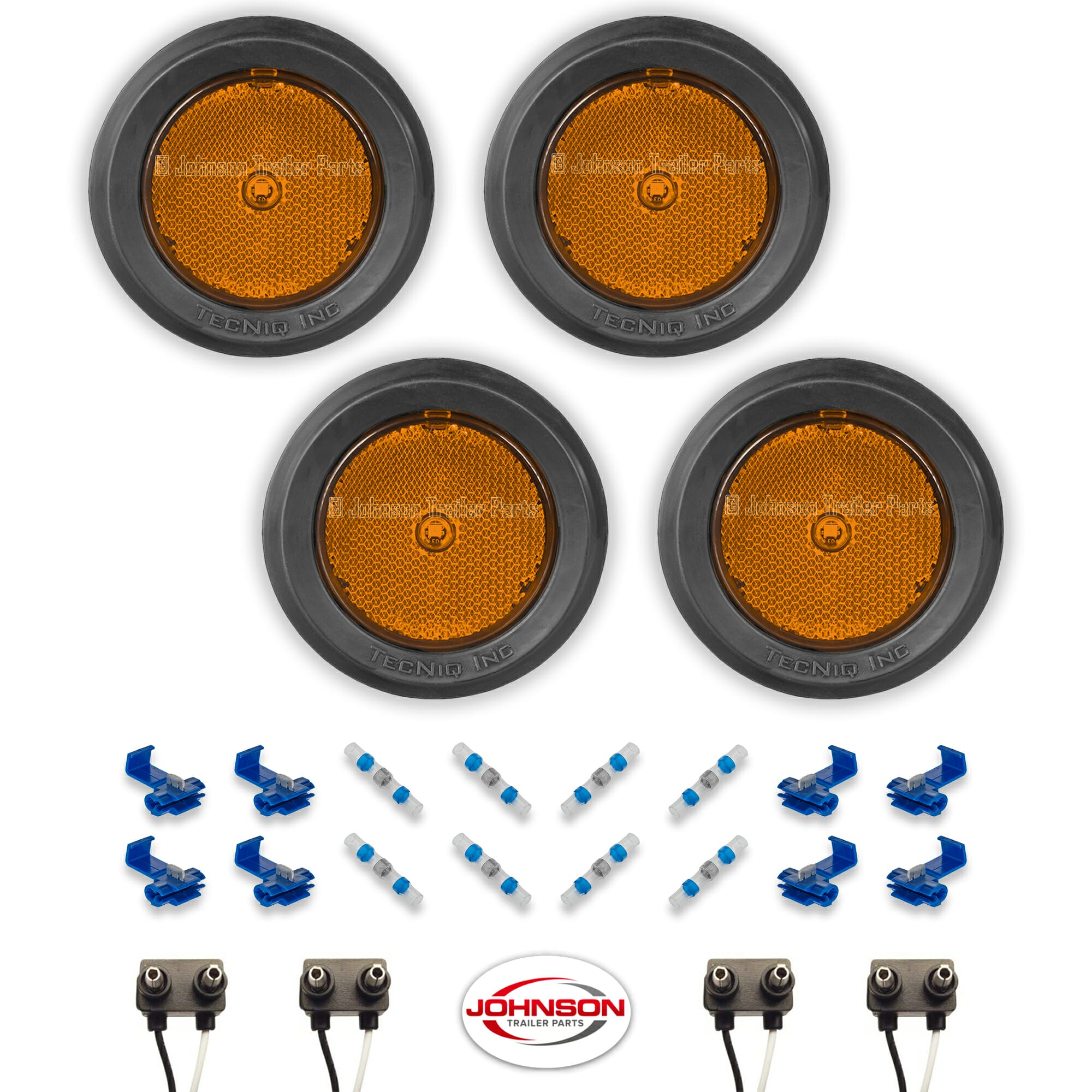 S12 | 2.5″ Grommet Mount Amber LED Side Markers