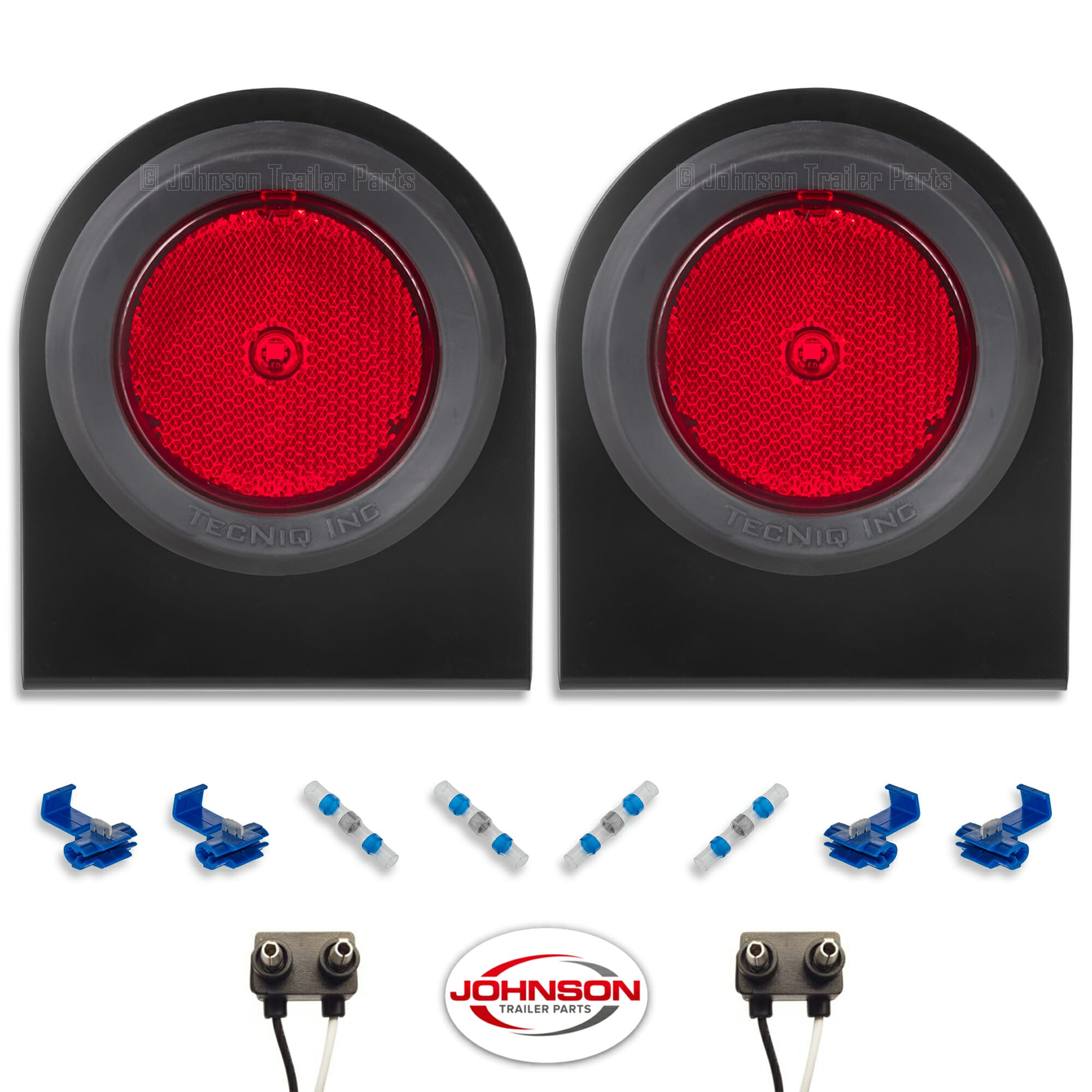 S12 | Red LED Side Markers with Steel Brackets