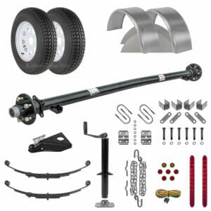 5 x 8 Utility Trailer Parts Kit - 3.5k - Model U60-96-35J