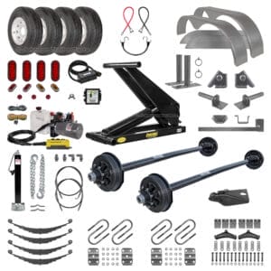 14K-D Dump Trailer Parts Kit - PH520 Hoist