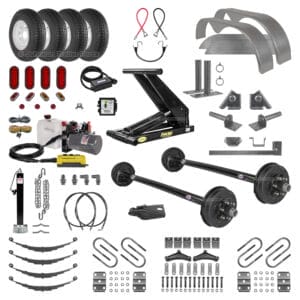 10.4K Dump Trailer Parts Kit - PH416 Hoist