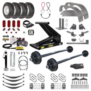 14K-D Dump Trailer Parts Kit - PH516 Hoist