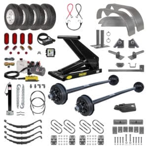 14k-S Dump Trailer Parts Kit - PH516 Hoist