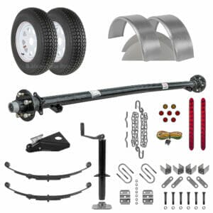 Utility Trailer Parts Kit - 3.5k - Model U60-120-35J