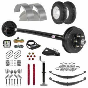 6' 10" Utility Trailer Parts Kit - 5.2k - Model U82-144-52J