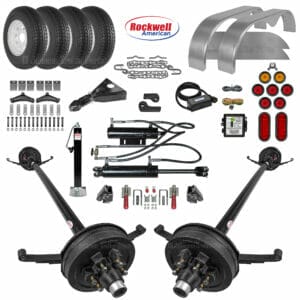 Gravity Tilt Trailer Parts Kit - 10.4k