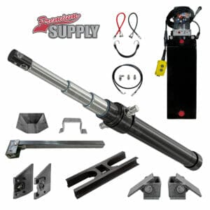 90" Stroke Telescopic Dump Trailer Kit | 12 Ton of Push