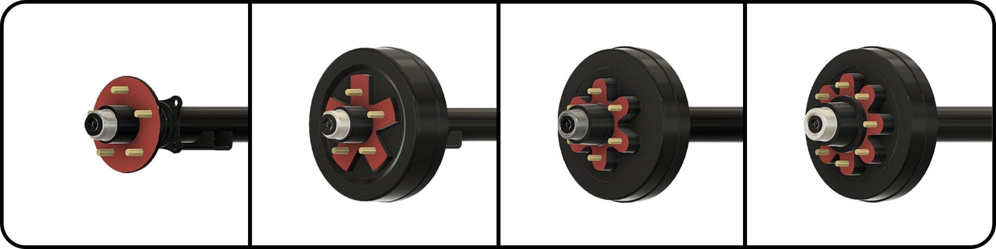 picture showing axle hubfaces