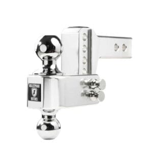 2.0" Aluminum Medium Duty 2" Drop/Rise Hitch