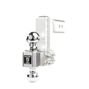 2.5" Aluminum Medium Duty 4" Drop/Rise Hitch