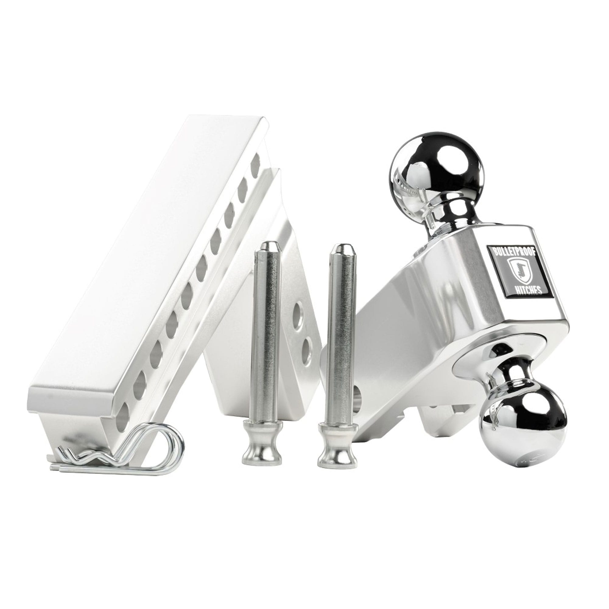 2.5" Aluminum Medium Duty 6" Drop/Rise Hitch - Image 3