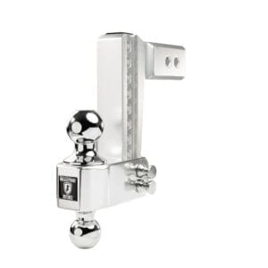 2.5" Aluminum Medium Duty 6" Drop/Rise Hitch