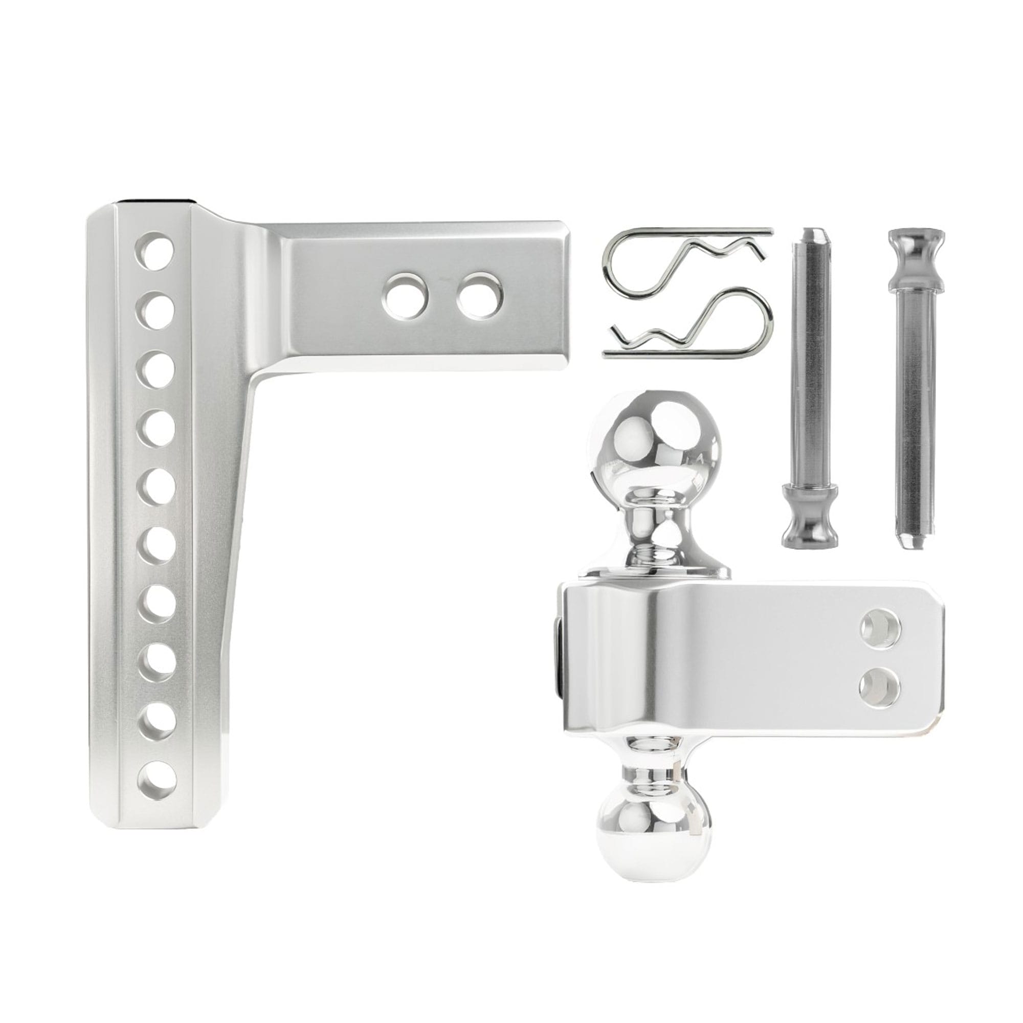 2.5" Aluminum Medium Duty 6" Drop/Rise Hitch - Image 4