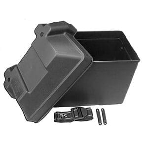 Poly Battery Box with Lid – Group 24 Size