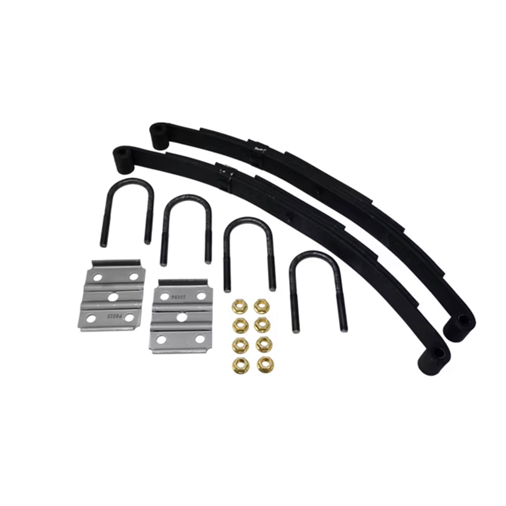 Axle Spring and U-Bolt Kit – (2) 4-Leaf Springs, 1/2" U-Bolts - 3,500 lb Capacity