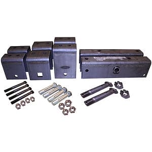 Tandem Axle Hanger Kit – For 2" Slipper Springs | 3,500–8,000 lb Axles