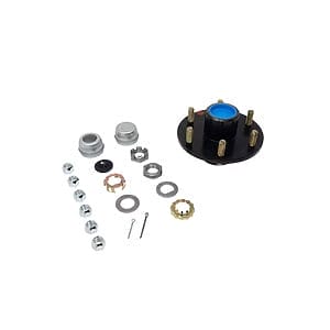 Trailer Parts Pro Hub – 6 on 5.5" Bolt Pattern for 3,500 lb Axles