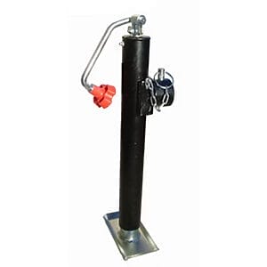 Ram Pipe Mount Top Wind Trailer Jack – 2,000 lb Lift Capacity