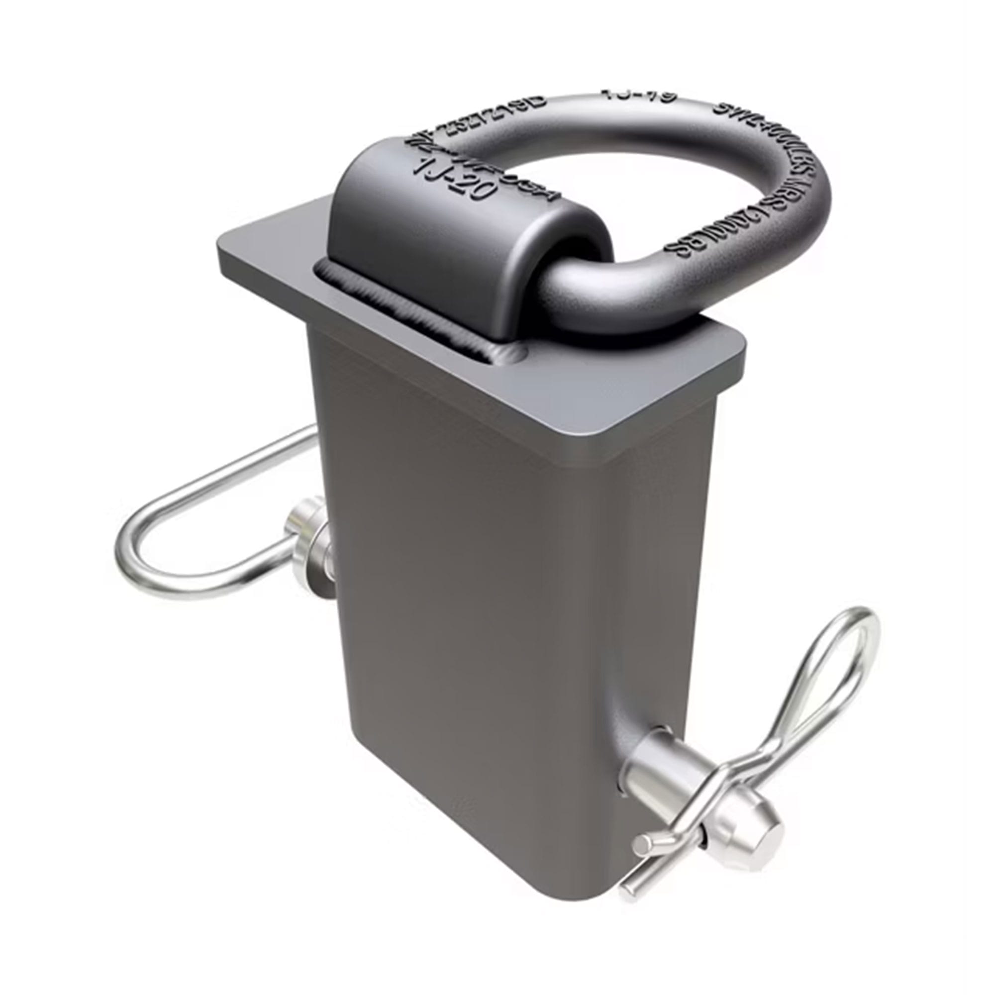 Stake Pocket D-Ring with Pin and Keeper - Johnson Trailer Parts