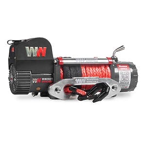 Samurai 12,500 lb 12v Electric Winch - Synthetic Rope