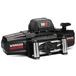 Sentinel 8,000 lb Electric Winch – 12V Steel Cable